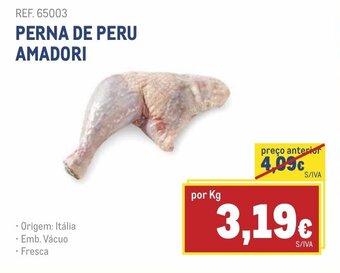Makro Perna de peru Amadori promoção