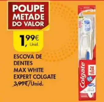 Pingo Doce Escova de Dentes Max White Expert Colgate promoção