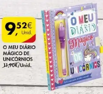 Pingo Doce O Meu Diário Mágico de Unicórnios promoção