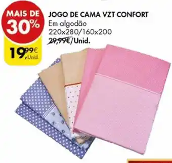 Pingo Doce Jogo de Cama VZT Confort 220x280x160x200 promoção