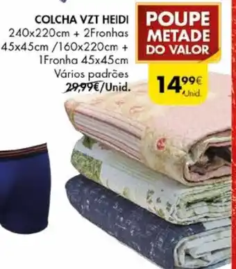 Pingo Doce Colcha VZT Heidi promoção