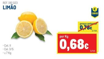 Makro Limão 7kg promoção