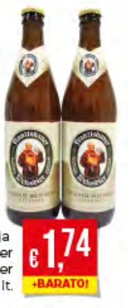 Bolama Cerveja Franziskaner Weissbier 0,50lt promoção