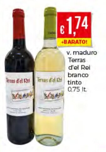 V. Maduro Terras d'el Rei Branco Tinto 0,75lt