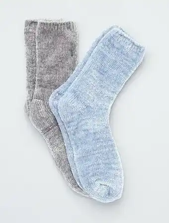 Lote de 2 pares de meias quentes
