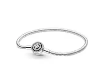 Pandora Pulseira halo malha snake promoção