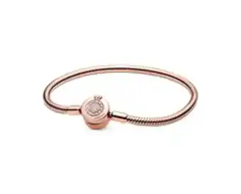 Pandora Pulseira snake "o" coroado brilhante pandora moments promoção