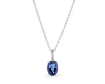 Pandora Colar sparkling statement halo promoção