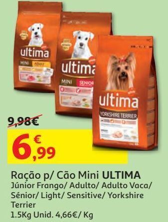 Auchan Ração p/ cão ultima promoção