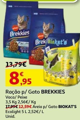 Ração gato brekkies