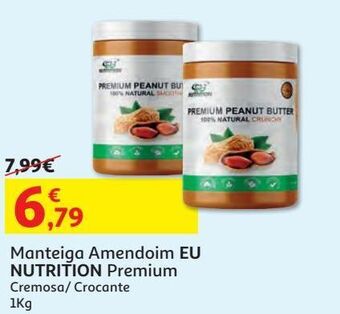 Auchan Manteiga amendoim eu nutrition promoção