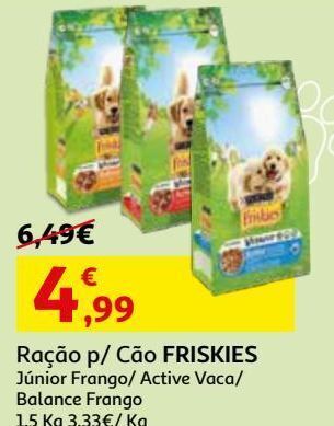 Ração cão friskies