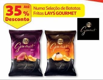 Auchan Batatas fritas lay's gourmet promoção