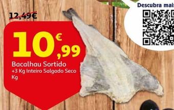 Auchan Bacalhau sortido(+3 kg) promoção
