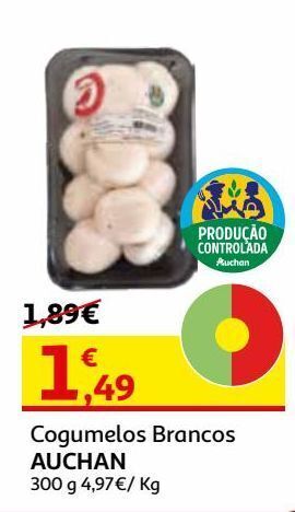 Auchan Cogumelos brancos auchan promoção