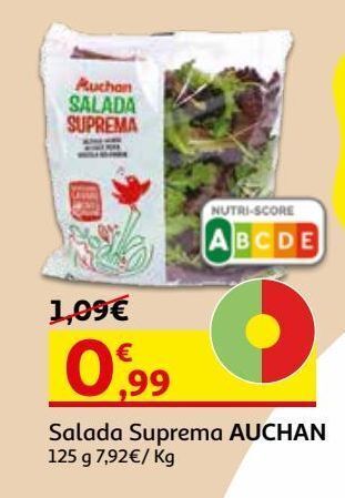 Auchan Salada suprema auchan promoção