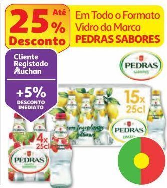 Bebida c/ gás pedras