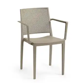 VIVA Cadeira grid taupe promoção