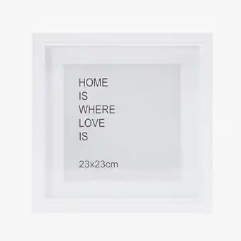 VIVA Moldura home white 23x23cm promoção