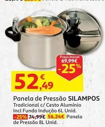 Auchan Panela pressao tradicional promoção