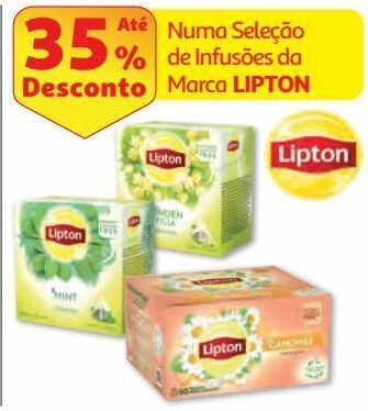 Auchan Infusão lipton promoção
