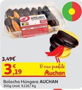 Auchan Bolacha húngara auchan 350 gr promoção