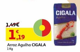 Arroz agulha cigala