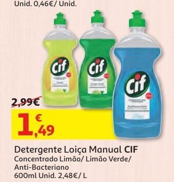 Detergente loiça manual cif