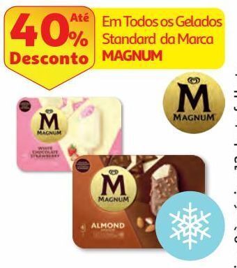 Auchan Gelado magnum promoção