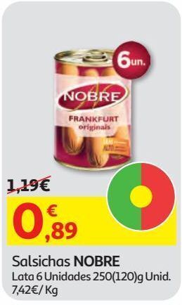Salsichas nobre