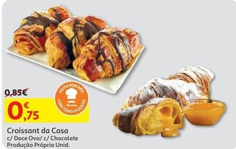Auchan Croissant da casa promoção