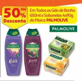 Auchan Gel banho palmolive promoção