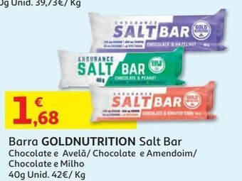 Auchan Barra salt bar goldnutrition promoção