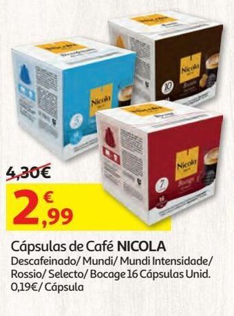 Cápsulas nicola