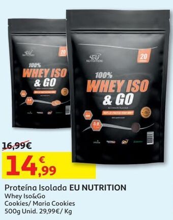 Auchan Proteína isolada eu nutrition promoção