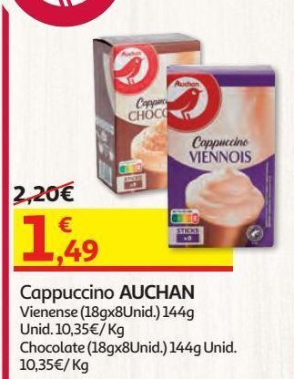 Auchan Cappuccino auchan promoção