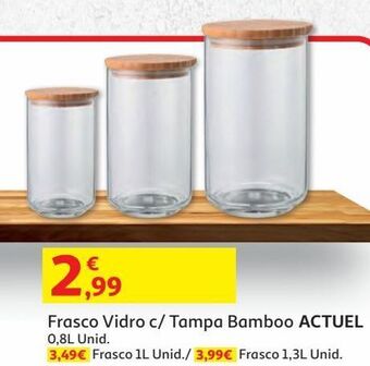 Frasco vidro actuel