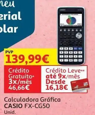 Calculadora grafica casio fx-cg50