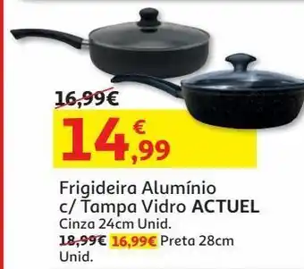 Auchan Frigideira c/ tampa actuel promoção