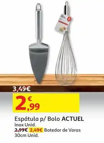 Auchan Espátula para bolo actuel promoção