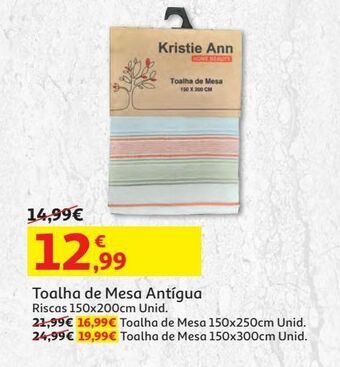 Auchan Toalha de mesa promoção