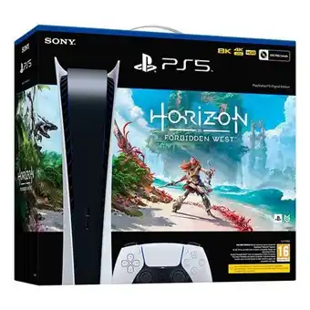 Tek4life Consola sony playstation 5 digital 825gb + horizon forbidden west promoção