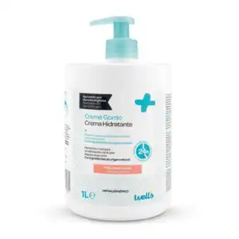 Well's Creme gordo hidratante corpo pele muito seca promoção