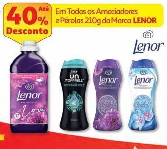 Auchan Pérolas perfumadas lenor promoção