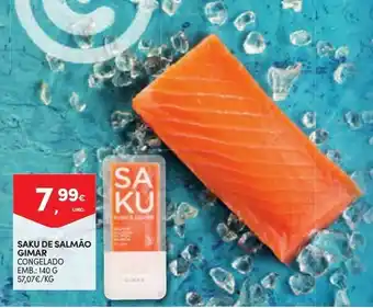 Continente Saku de Salmao Gimar 140g promoção
