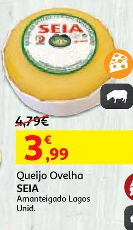 Queijo ovelha lagos:amanteigado seia peq unid