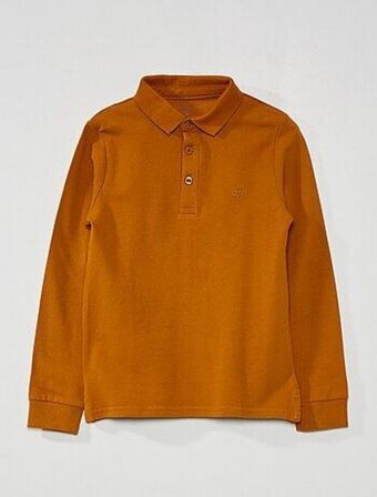 Kiabi Polo em piqué de algodão promoção