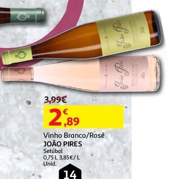 Vinho rosé joão pires