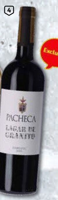 Vinho tinto pacheca:lagar de granito douro 0,75 l