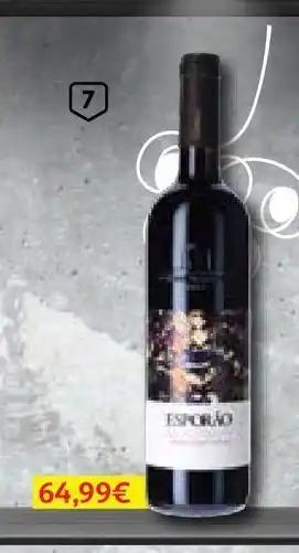 Auchan Esporão private selection, tinto, 2016 promoção